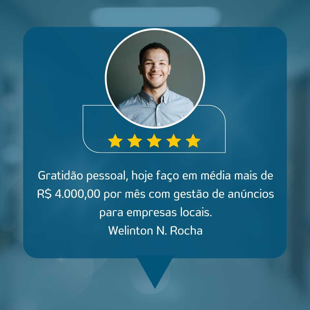História de aluno da plataforma